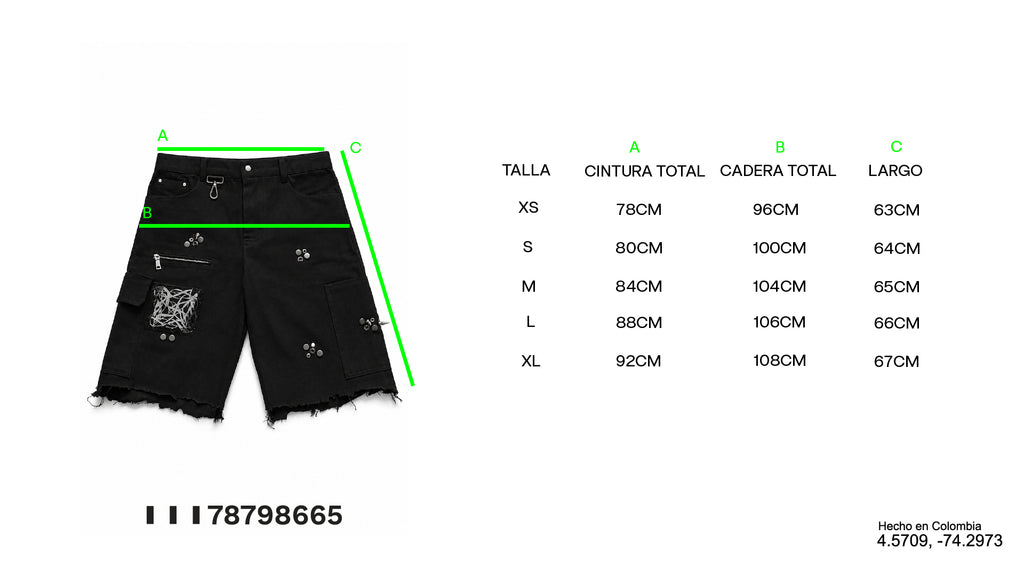 SHORT-CARGO 342