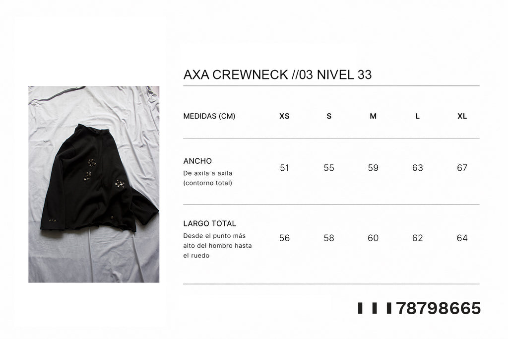 AXA CREWNECK // 03 NIVEL 33