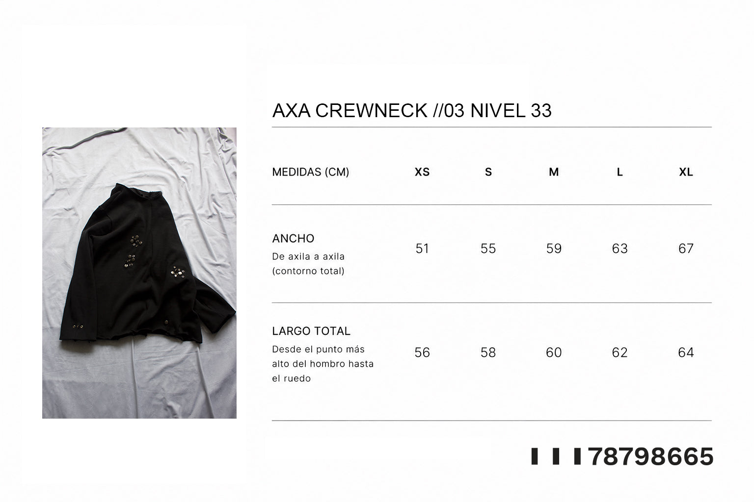 AXA CREWNECK // 03 NIVEL 33