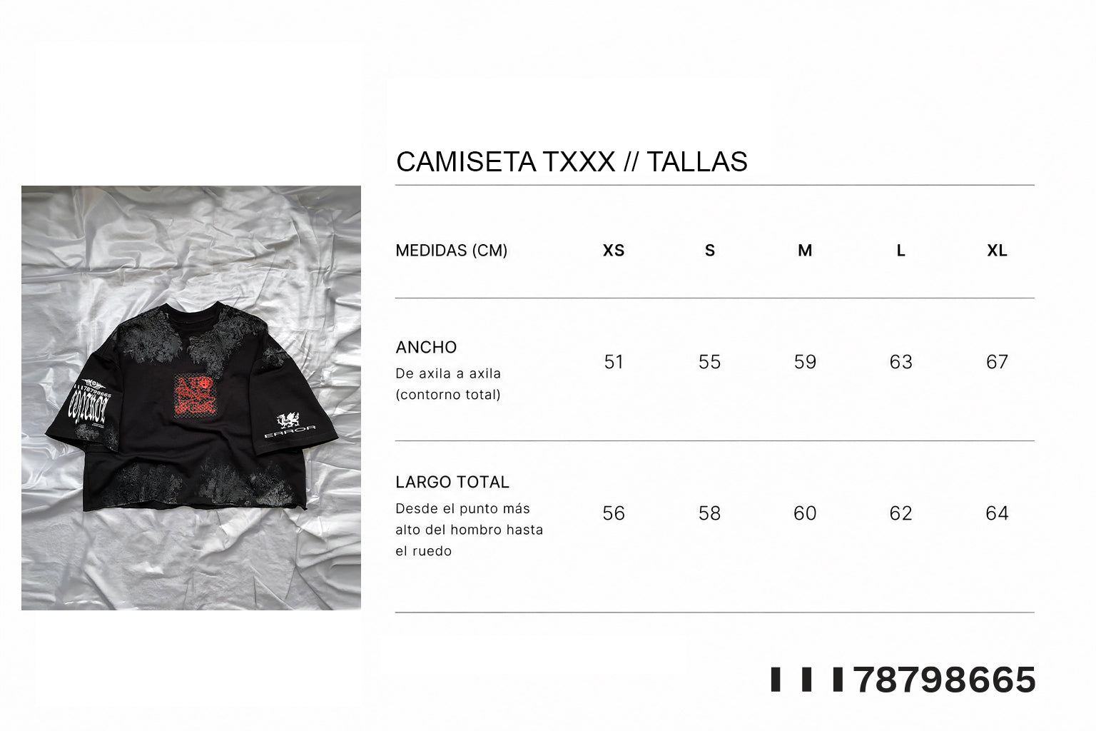 T-SHIRT TXXX.